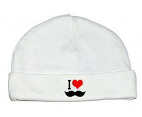 Me encanta el estilo bigote1: bonnet bébé-chupete-bebe.com