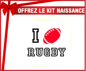 Kit Naissance: Me encanta el rugby style1-chupete-bebe.com