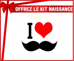 Kit Naissance: Me encanta el bigote style1-chupete-bebe.com