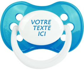 Clásico cyan Chupete anatómico en color