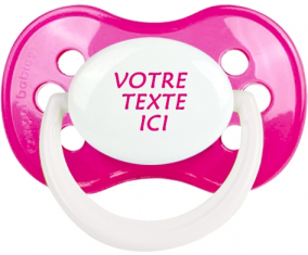 Chupete clásica anatómica de color rosa oscuro