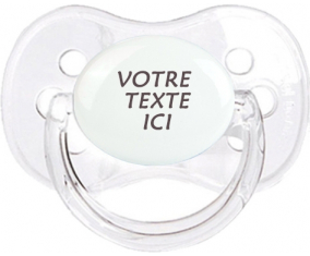 Chupete transparente Cereza clásico en color