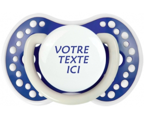 Chupete azul-marina fosforescente Lovi Dynamic en color