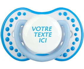 Chupete azul blanco fosforescente Lovi Dynamic en color