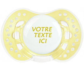 Chupete clásica de color amarillo de moda Lovi Dynamic en color