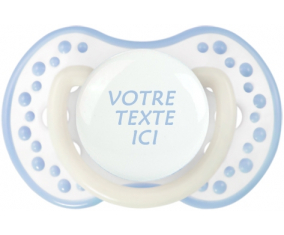 Chupete clásica de cian blanco Lovi Dynamic en color