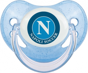 Napoli Soccer: Lollipop de punta fisiológica de lentejuelas azules