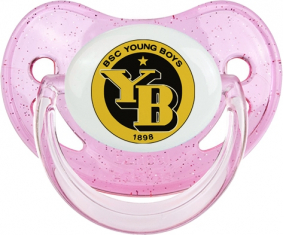 Young Boys Bern: Piruleta rosa con lentejuelas fisiológicas