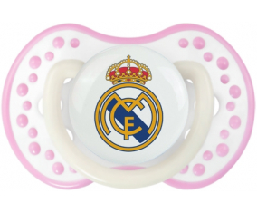 Real Madrid - nombre: 0/6 meses - Punta fosforescente de color blanco-rosa Lovi Dynamic