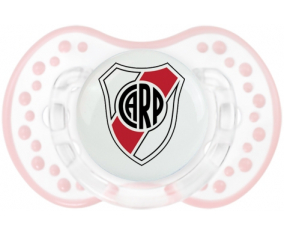 Club Atlético River Plate - nombre de pila: 0/6 meses - Retro-blanco-rosa-tierno consejo clásico Lovi Dynamic