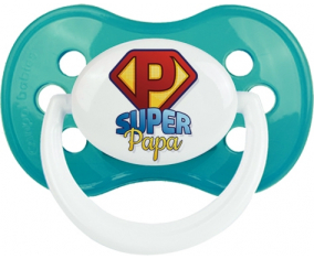 Super Papá - nombre: Punta anatómica clásica turquesa