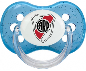 Club Atlético River Plate - nombre de pila: Azul con punta de cereza de lentejuelas