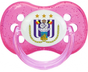Royal Sporting Club Anderlecht - nombre de pila: Punta de rosa de lentejuelas cherry