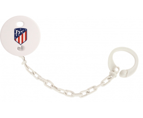 Attache Club Atlético de Madrid piruleta de color blanco