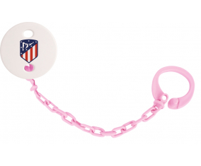 Attache Club Atlético de Madrid piruleta rosa claro