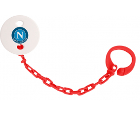 Attache-tétine Napoli Fútbol Rojo Color