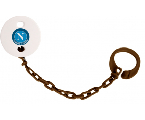 Attache Napoli Fútbol Pezón Color Marrón