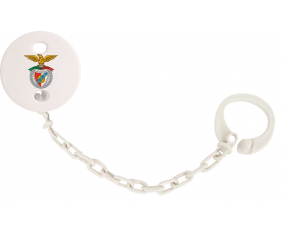 Attache-tétine Benfica Lisboa color blanco