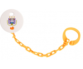 Attache-tétine Royal Sporting Club Anderlecht Color naranja
