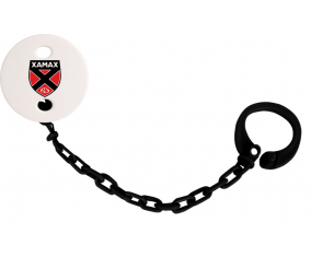 Attache pezón negro neuchâtel Xamax