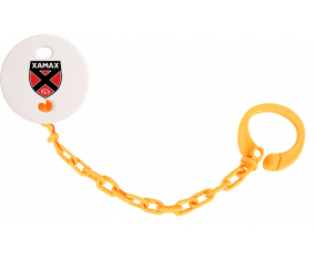 Attache Piruleta Neuchâtel Xamax de color naranja