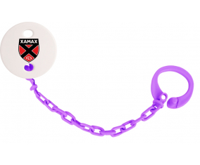 Attache-tototte Neuchâtel Xamax color violeta