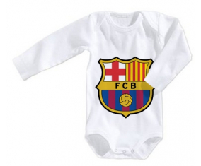 Body bebé FC Barcelona 6/12 meses mangas largas