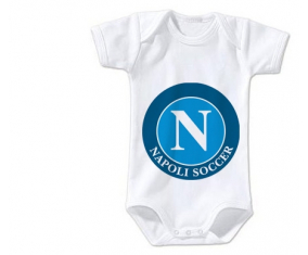 Body bebé Napoli Soccer 12/18 meses mangas cortas