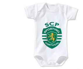 Body bebé Sporting Clube de Portugal 3/6 meses mangas largas