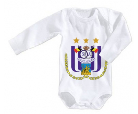 Body bebé Royal Sporting Club Anderlecht 3/6 meses mangas largas