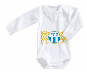 Body bebé FC Zurich 6/12 meses mangas cortas