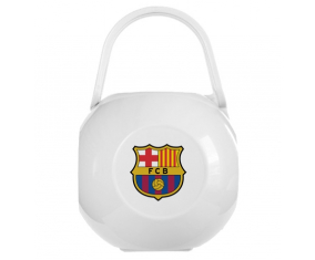 Caja blanca de piruletas del FC Barcelona