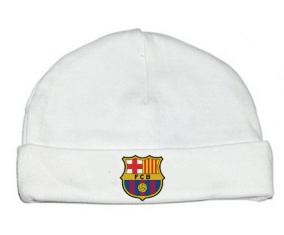 Bonnet diseño de bebé FC Barcelona