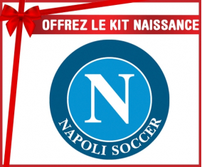 Kit Naissance Napoli fútbol personalizado para bebés