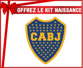Kit Naissance Club Atlético Boca Juniors Personalizado para bebé