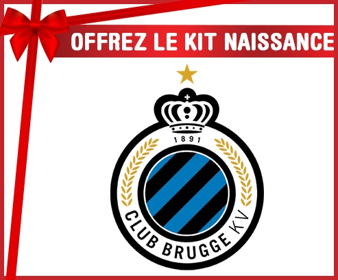 Kit Naissance Club Brugge KV Personalizado para bebé