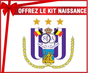 Kit Naissance Real Sporting Club Anderlecht Personalizado para bebé