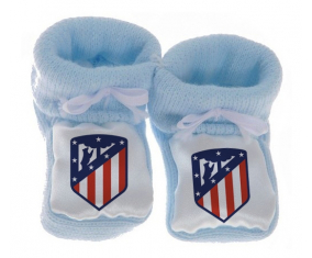 Chausson club atlético de Madrid en azul