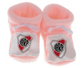 Chausson Baby Club Atlético River Plate Color Rosa