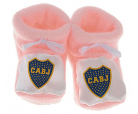 Chausson Baby Club Atlético Boca Juniors Color Rosa