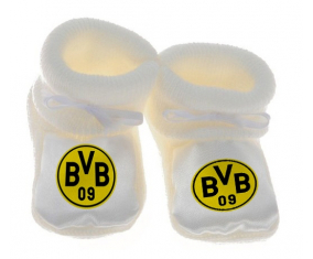 Chausson bebé BV 09 Borussia Dortmund color blanco