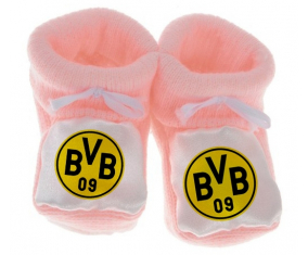 Chausson bebé BV 09 Borussia Dortmund color rosa