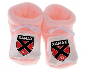 Chausson bebé Neuchâtel Xamax color rosa