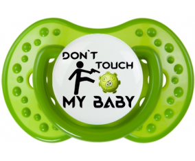 Corona Don't touch my baby : Chupete LOVI Dynamic personnalisée