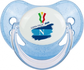 Coppa Italia 2020 Napoli: Punta fisiológica tetina de lentejuelas azules