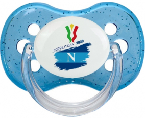 Coppa Italia 2020 Napoli: Punta de cereza teta de lentejuelas azules