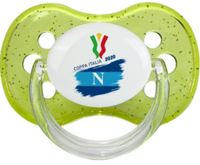 Coppa Italia 2020 Napoli: Punta de cereza teta verde de lentejuelas