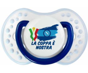 Napoli: La coppa è nostra: Punta tetina clásica azul marino-blanco Lovi Dynamic