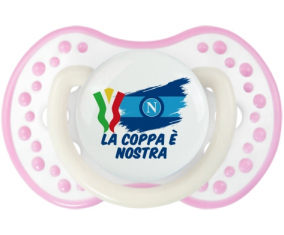 Napoli: La coppa è nostra: Punta tetina de color blanco-rosa fosforescente Lovi Dynamic