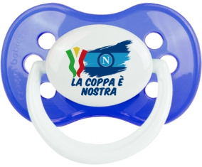 Napoli: La coppa è nostra: Punta anatómica tetina azul clásica